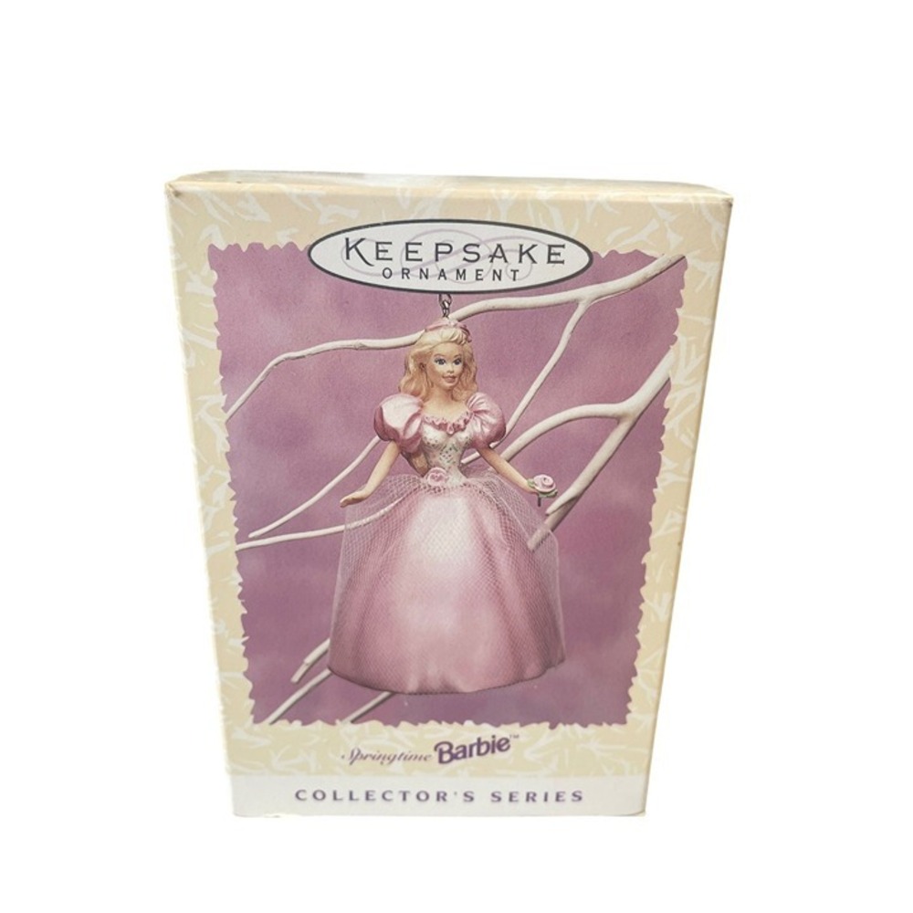 1996 Hallmark Keepsake Ornament Springtime Barbie Collector's Series